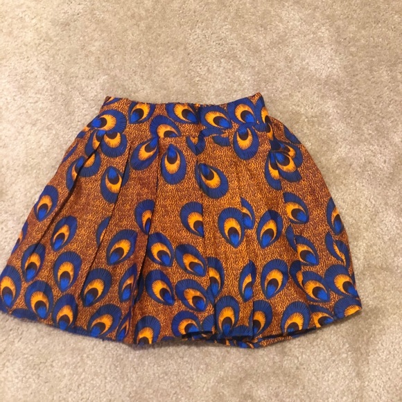 Authentic African print skirt - Picture 3 of 4